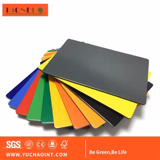 Kundenspezifische Dekorationsplatte aus ACP-Aluminium-Kunststoff-Verbundmaterial